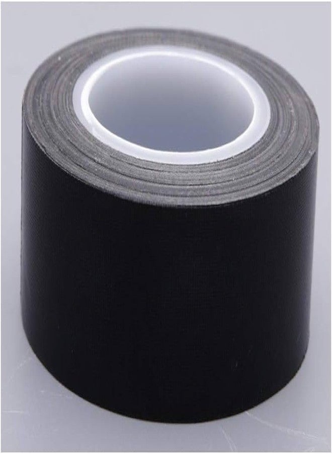 Lapeta Black Duct Tape - 25 Meters in Length 48mm / 2" Width - Strong Book Binding Tape - Waterproof Heavy Duty Duct Tape Pack of 1 - Image 1